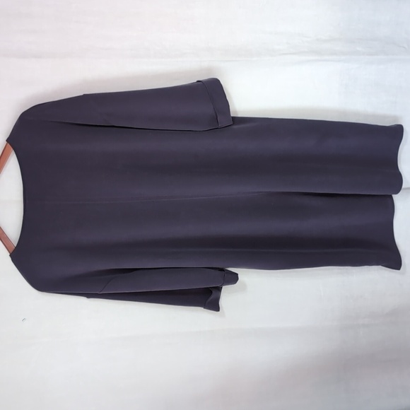 Pure Jill Charcoal Grey Sandwashed Shirt Dress Size Medium - Picture 6 of 6